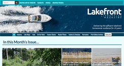 Desktop Screenshot of oaklandlakefront.com